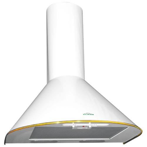 Вытяжка Elikor Эпсилон 50 белый/зол
