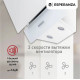 Вытяжка каминная наклонная ESPERANZA RHA50G06 W белый