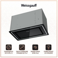 Вытяжка Weissgauff Quadra 606 Black