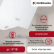 Вытяжка каминная наклонная ESPERANZA RHA60G05 W белый