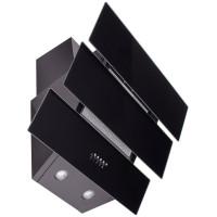 Вытяжка каминная наклонная ESPERANZA RHA60G07 B черный