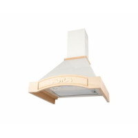 Вытяжка AKPO  WK-4 Rustica Decor 60 см. слон.кость/бук неокраш.