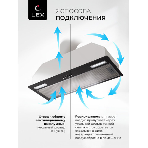 Вытяжка LEX Hyper 900 BL