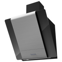 Вытяжка TALLI 600 inox/black glass 3P