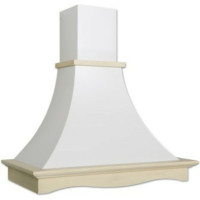 ВЫТЯЖКА ЭЛИКОР Рококо 90  белый муар/дуб неокр