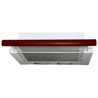 Вытяжка Elikor Интегра 50 белый / дуб венге