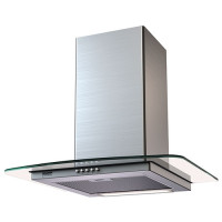 Вытяжка Krona JASMIN 500 inox/glass push button