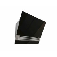 Вытяжка Sirius SLTC 75 90 см НЕРЖ-ЧЁРНОЕ СТЕКЛО