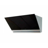 Вытяжка Sirius SLTC 78 90 см НЕРЖ-ЧЁРНОЕ СТЕКЛО