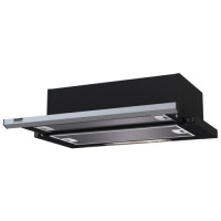 Вытяжка Krona Kamilla slim 600 black/inox (1 мотор)