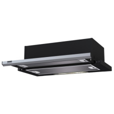 Вытяжка Krona Kamilla slim 600 black/inox (2 мотора)