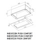 Вытяжка MEFERI INBOX52IX Push Comfort