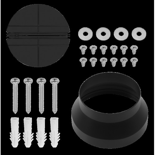 Вытяжка MEFERI TUBE40BK IslaComfort Plus