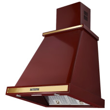 Вытяжка KUPPERSBERG T 669 BOR Bronze 60 красный/бронза окантовка