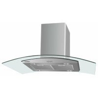Вытяжка MAUNFELD ANCONA PlusA(ISLA) 90 НЕРЖАВЕЙКА/ПРОЗРАЧНОЕ стекло