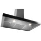Вытяжка каминная Hotpoint-Ariston HIBS 9.8F LT X нержавеющая сталь