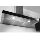 Вытяжка каминная Hotpoint-Ariston HIBS 9.8F LT X нержавеющая сталь