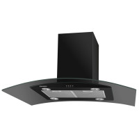 Вытяжка MAUNFELD ANCONA PlusA(ISLA) 90 ЧЕРНЫЙ/ЧЕРНОЕ стекло