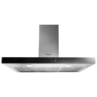 Вытяжка HOTPOINT-ARISTON HHBS 9.8F LT X серебристый/черный