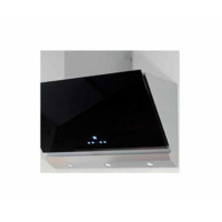 Вытяжка Sirius SLTC 65 80 см НЕРЖ-ЧЁРНОЕ СТЕКЛО