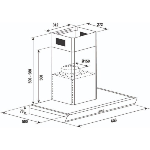 Вытяжка Brandt BHB6902X