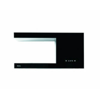 Вытяжка Sirius SL 87 80 см НЕРЖ-ЧЁРНОЕ СТЕКЛО