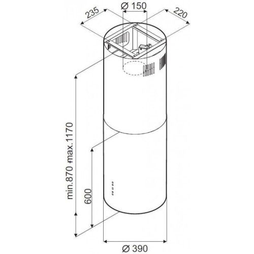 Вытяжка Brandt BHY2353B