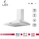 Вытяжка LEX BRIZ 500 WHITE