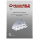 Вытяжка MAUNFELD TRAPEZE 601GG белый