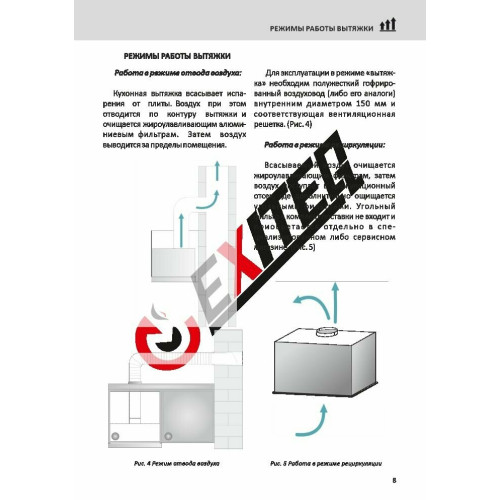 Вытяжка EXITEQ EX-1236 white