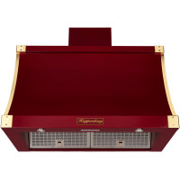Вытяжка KUPPERSBERG T 939 BOR Bronze бордовый/бронза