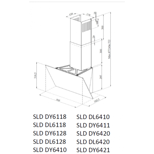Вытяжка Schaub Lorenz SLD DY6411