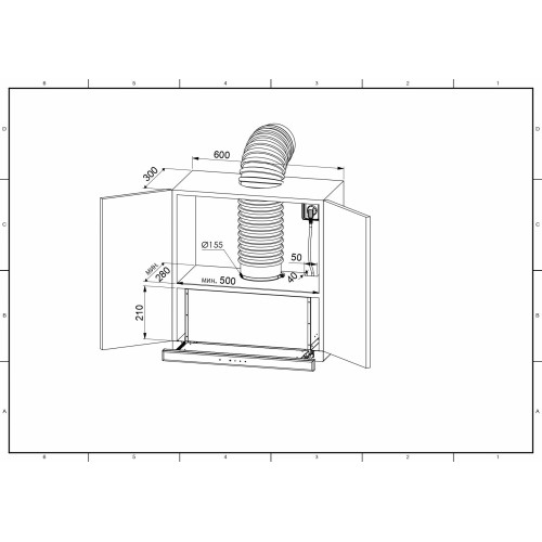 Вытяжка ZUGEL ZHT652GB черная