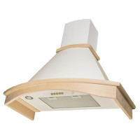 Вытяжка  KUPPERSBERG TAIS 90 WM B белый муар/бук неокраш.