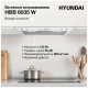 Вытяжка Hyundai HBB 6035 W
