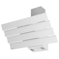 Вытяжка MAUNFELD CASCADA QUART 90 БЕЛОЕ стекло