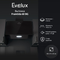 Вытяжка Evelux Framtida 60 BG