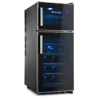 Винный шкаф Kitfort KT-2407 черный