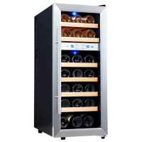 Винный шкаф Kitfort КТ-2406 нержавеющая сталь