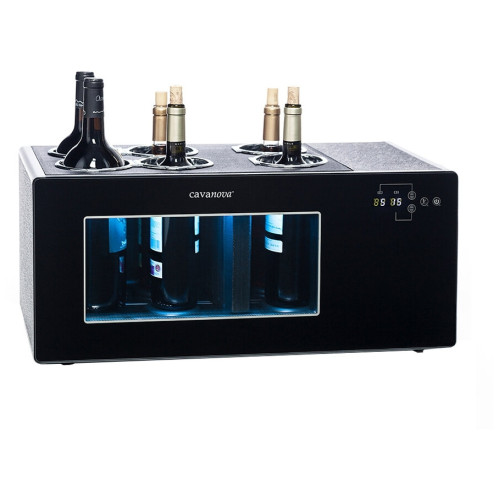 Винный шкаф Cavanova OW6CD черный