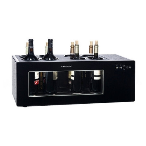 Винный шкаф Cavanova OW8CD черный