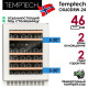 Встраиваемый холодильник винный Temptech OX60DRW-24