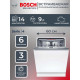 Встраиваемая посудомоечная машина Bosch SMV4ECX21E 