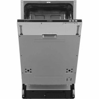 Встраиваемая посудомоечная машина Hyundai HBD 441 серебристый/белый