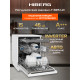 Посудомоечная машина HIBERG i-F 6815 LW белый