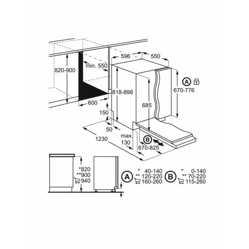 Посудомоечная машина Electrolux KHGB9400L