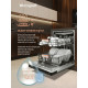 Встраиваемая посудомоечная машина Weissgauff BDW 6038 Touch Inverter Autoopen Infolight