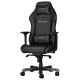 Игровое кресло DXRacer Iron series OH/IS11/NB черный с голубым