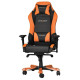 Игровое кресло DXRacer Iron series OH/IS11/NB черный с голубым