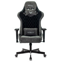 Кресло игровое Бюрократ VIKING 7 KNIGHT B FABRIC черный